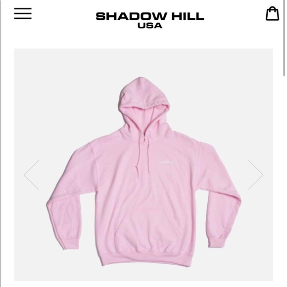 shadow hill pink hoodie